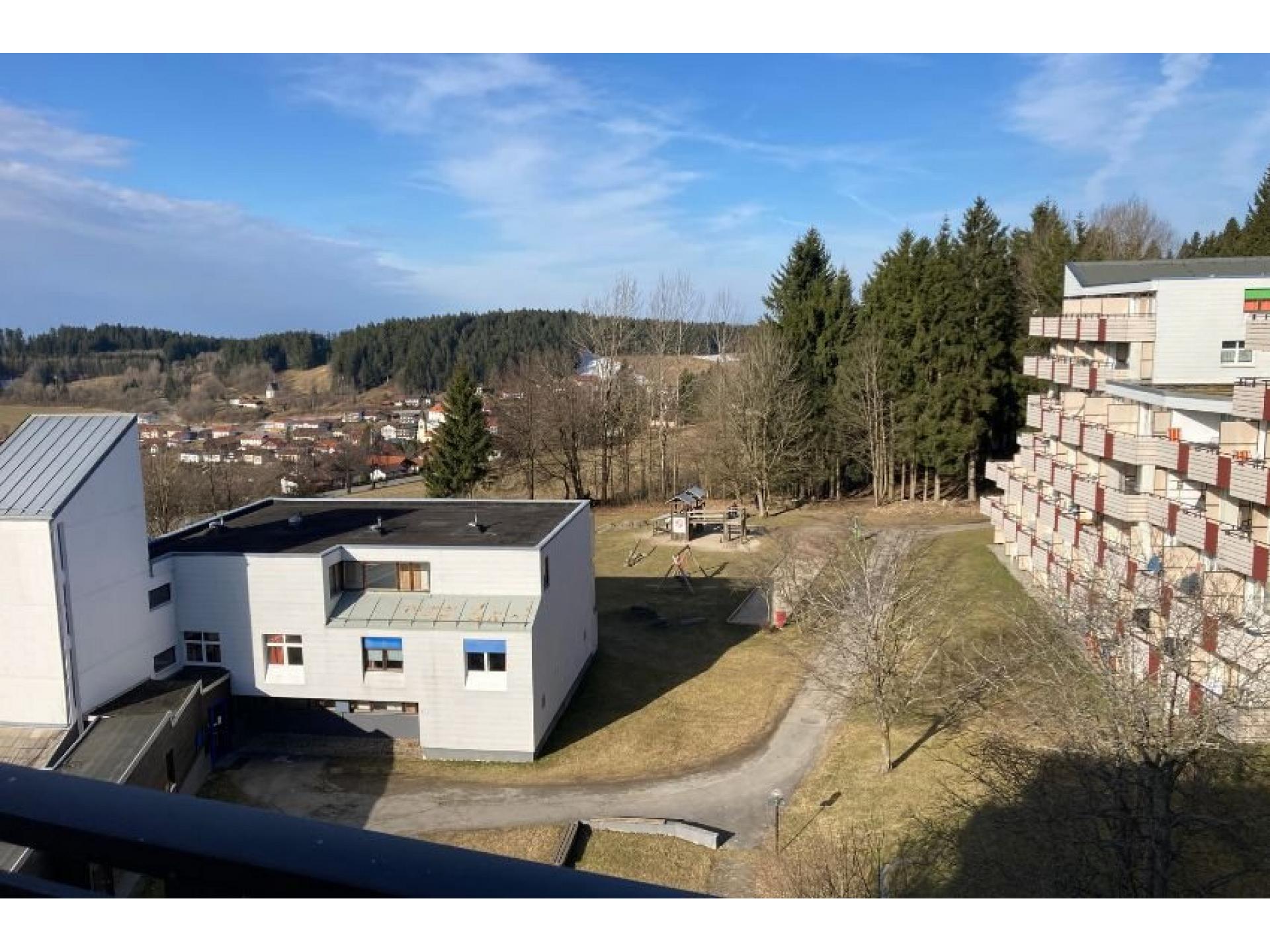 Aussicht vom Balkon