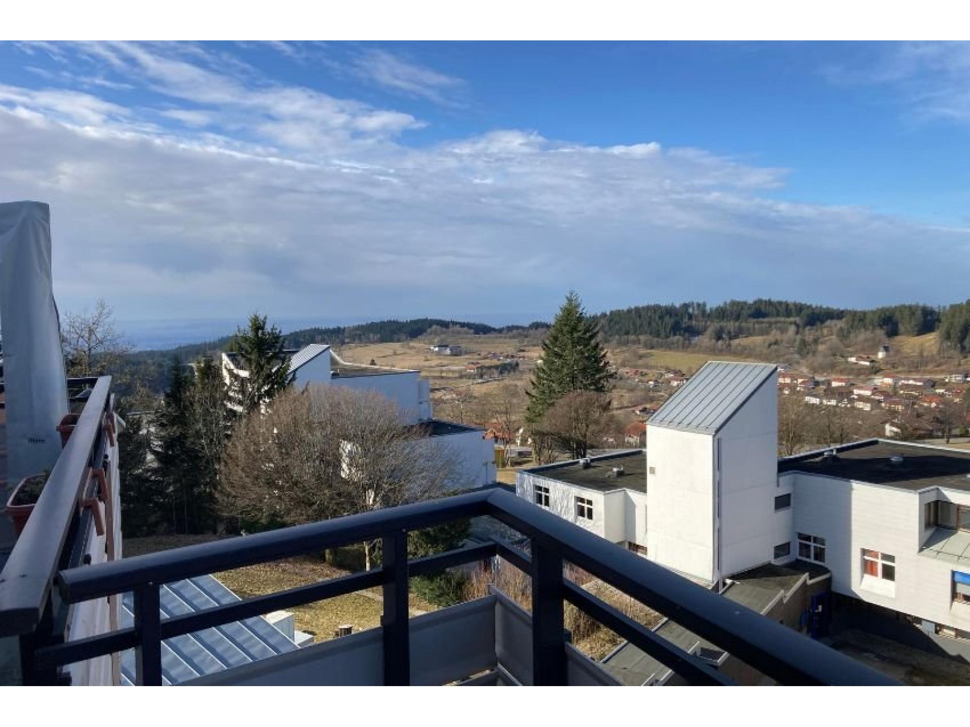 Aussicht vom Balkon